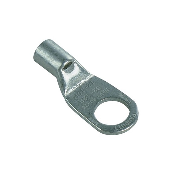 Ring Terminal, 5/16 in Stud Size, 4/0 AWG, Bare Insulated, Bare, 100 PK